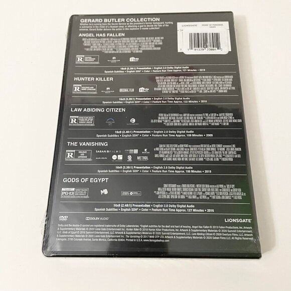 Gerard Butler 5 Film DVD Collection Set - Picture 12 of 12